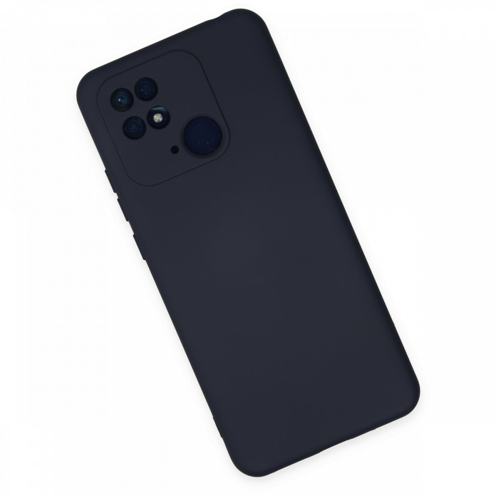 Redmi 10C Kılıf Nano içi Kadife Silikon - Lacivert Redmi 10C Kılıf Nano içi Kadife Silikon - Lacivert