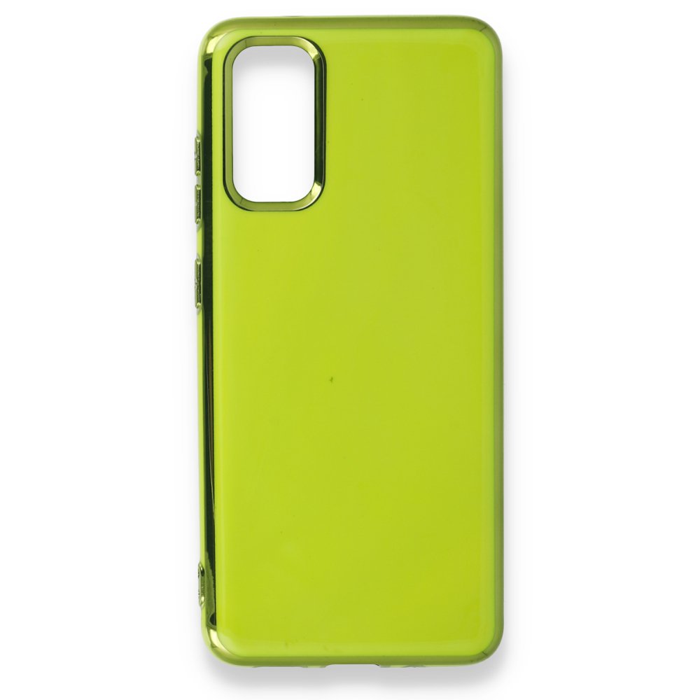  Samsung Galaxy S20 Plus Kılıf İkon Silikon - Yeşil