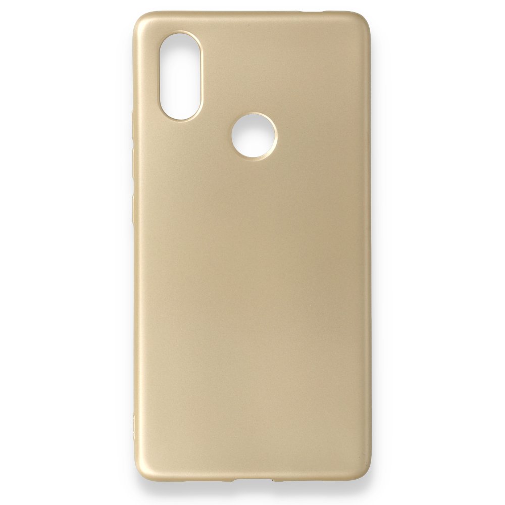 Xiaomi Mi 8 SE Kılıf First Silikon - Gold Xiaomi Mi 8 SE Kılıf First Silikon - Gold