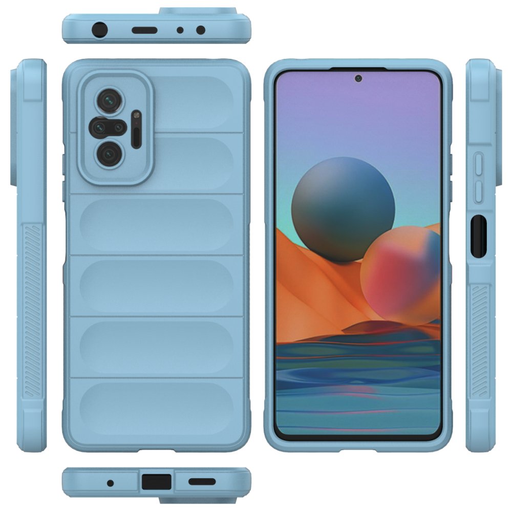Redmi Note 10 Pro Kılıf Optimum Silikon - Sky Blue