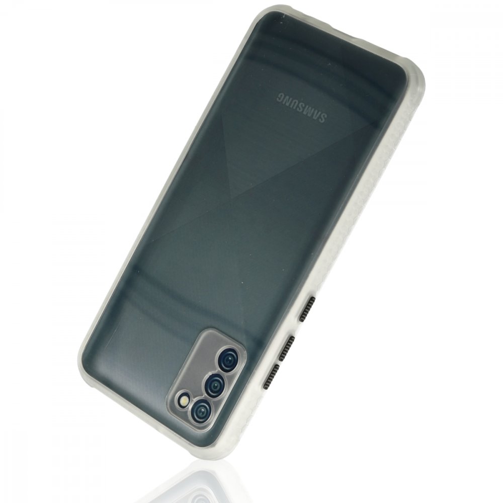  Samsung Galaxy A02S Kılıf Miami Şeffaf Silikon - Şeffaf