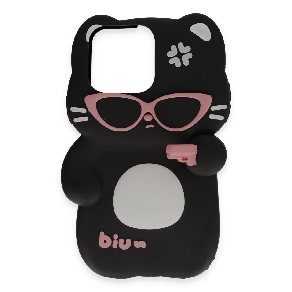  iPhone 14 Kılıf Poky Karakter Silikon Kapak - Desen 1