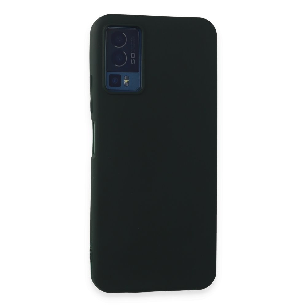  General Mobile GM 23 SE Kılıf First Silikon - Koyu Yeşil
