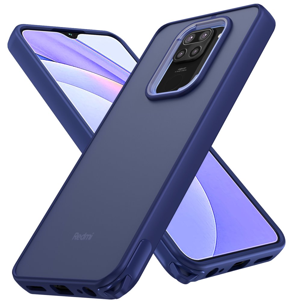 Redmi Note 9 Kılıf Elegant Kapak - Lacivert