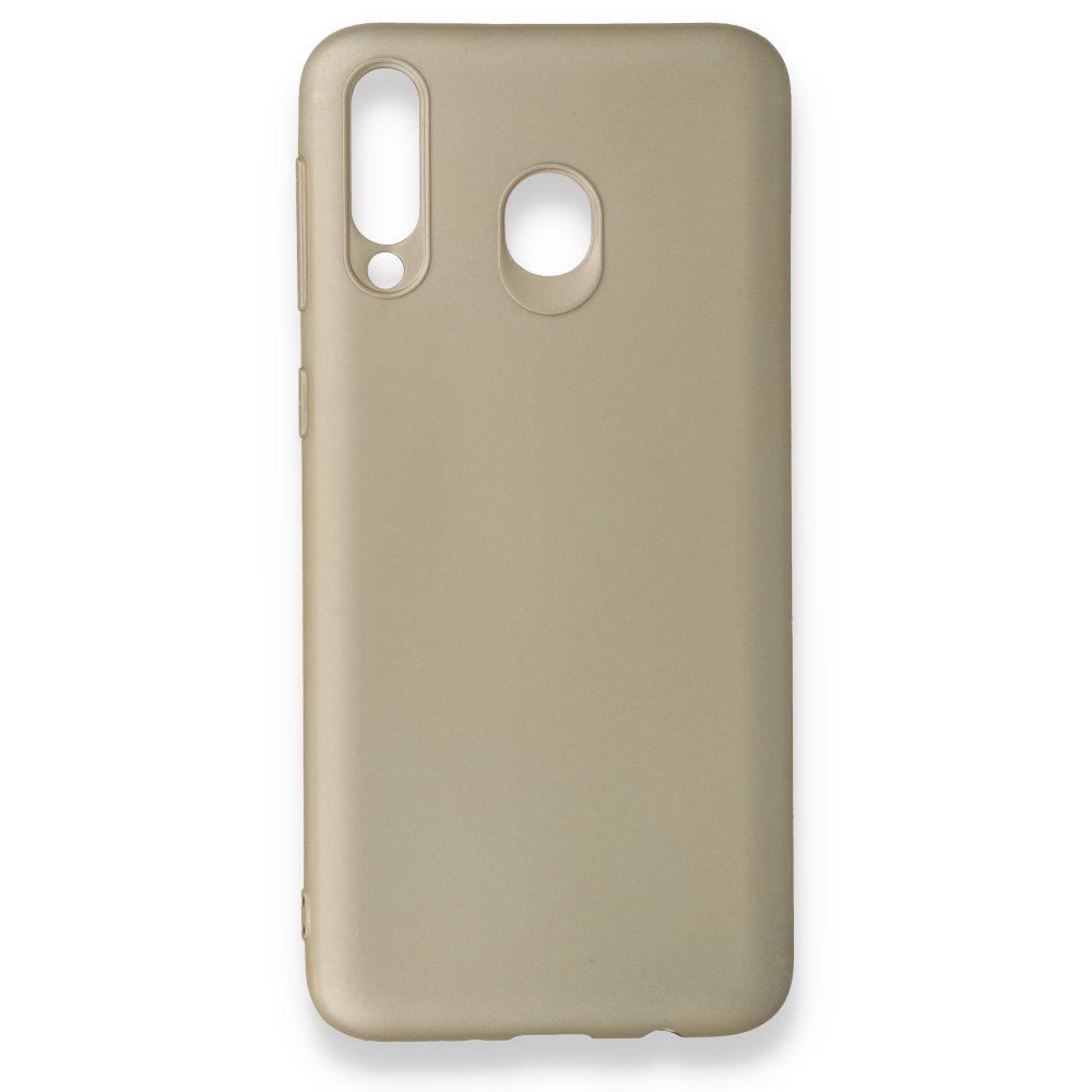 Samsung Galaxy M30 Kılıf First Silikon - Gold Samsung Galaxy M30 Kılıf First Silikon - Gold