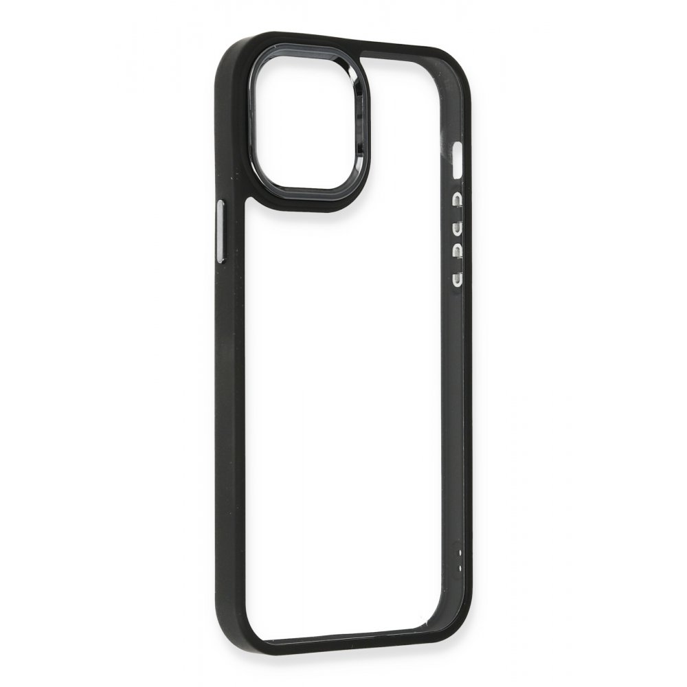  iPhone 12 Pro Max Kılıf Dora Kapak - Siyah