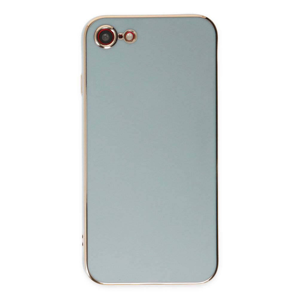  iPhone 7 Kılıf Volet Silikon - Açık Yeşil