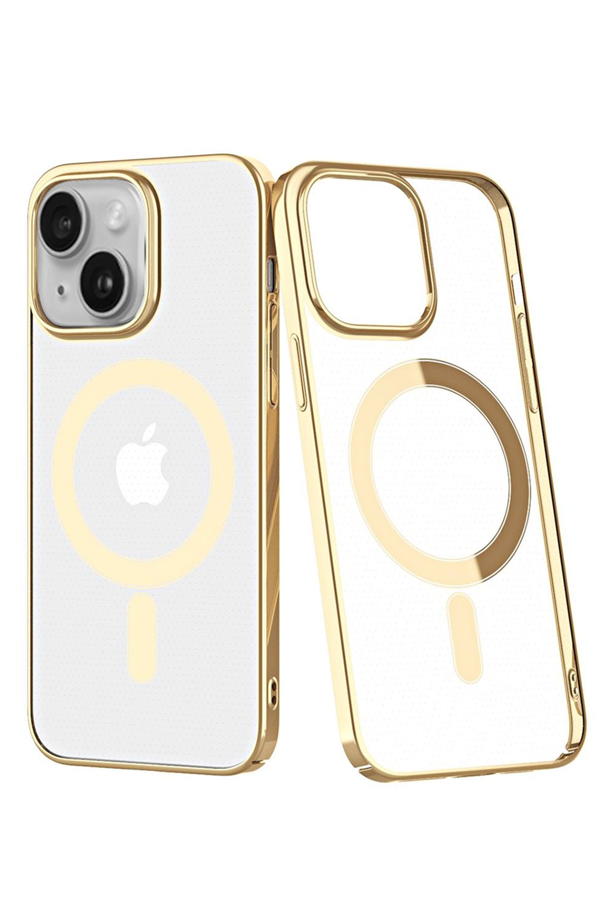 iPhone 14 Plus Kılıf Element Magneticsafe Sert Kapak - Gold  iPhone 14 Plus Kılıf Element Magneticsafe Sert Kapak - Gold