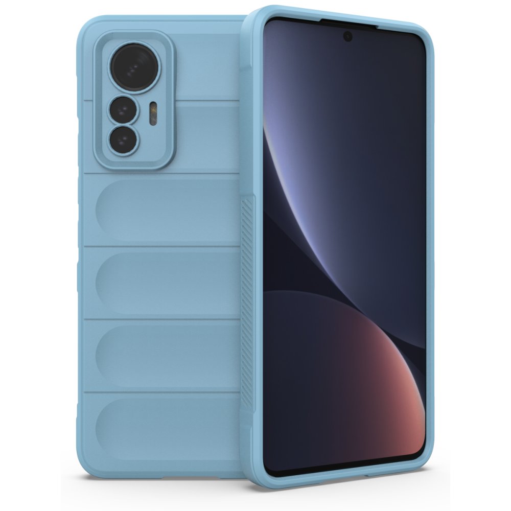  Xiaomi Mi 12 Lite Kılıf Optimum Silikon - Sky Blue