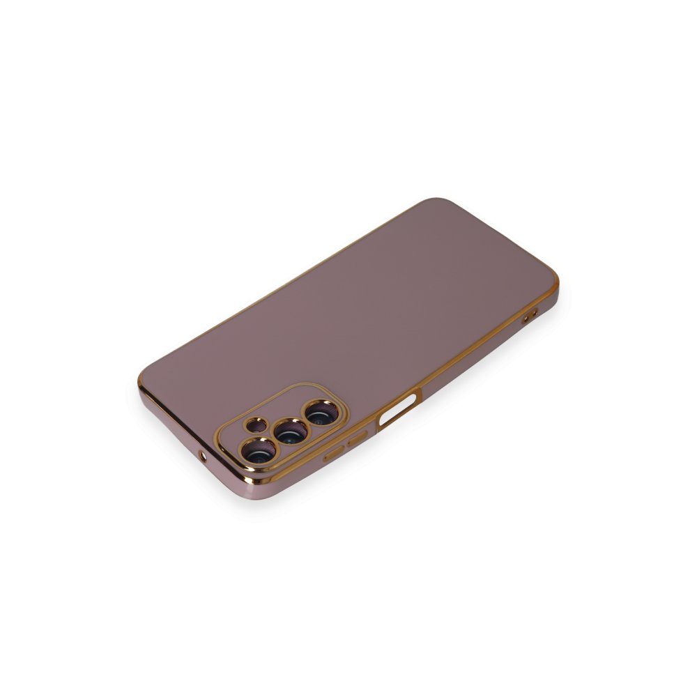  Samsung Galaxy A05S Kılıf Volet Silikon - Mor