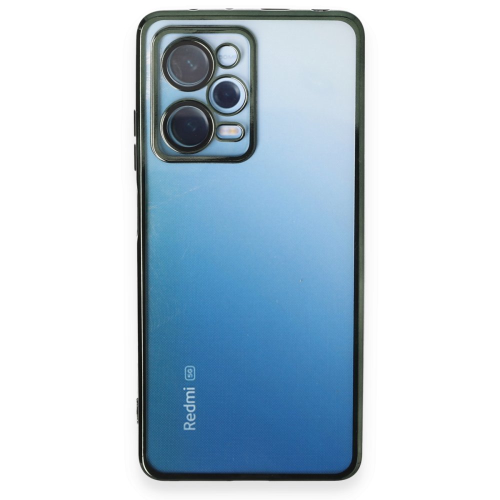 Redmi Note 12 Pro 5G Kılıf Razer Lensli Silikon - Yeşil