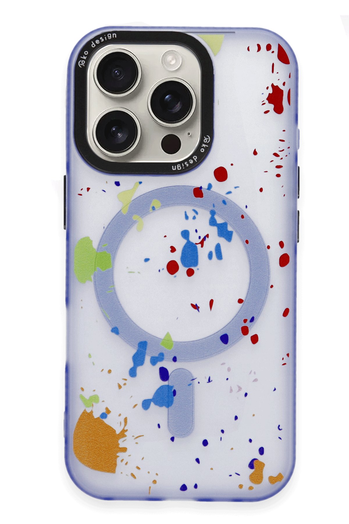 Joko iPhone 16 Pro Colorful Magsafe Kapak - Sierra Blue