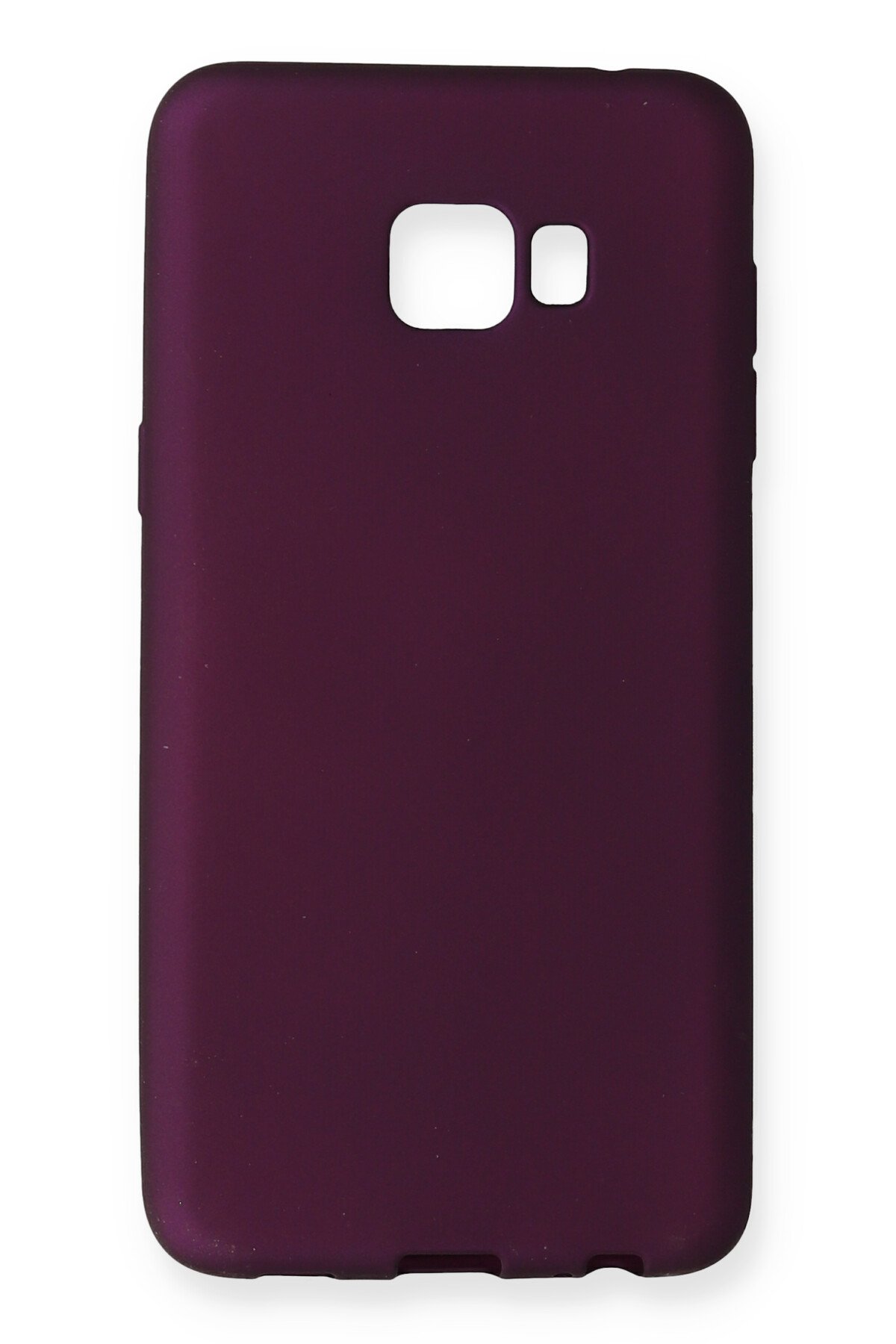  Samsung Galaxy C5 Pro Kılıf First Silikon - Mürdüm