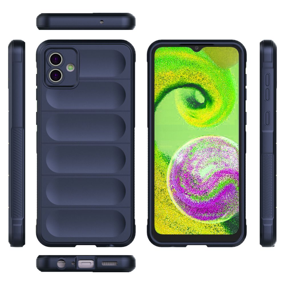  Samsung Galaxy A04 Kılıf Optimum Silikon - Lacivert
