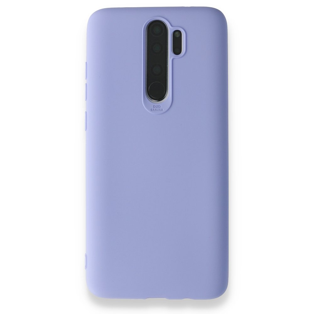 Redmi Note 8 Pro Kılıf First Silikon - Lila