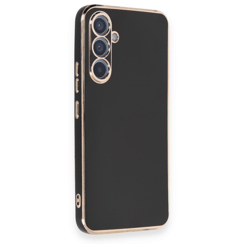  Samsung Galaxy A54 5G Kılıf Volet Silikon - Siyah