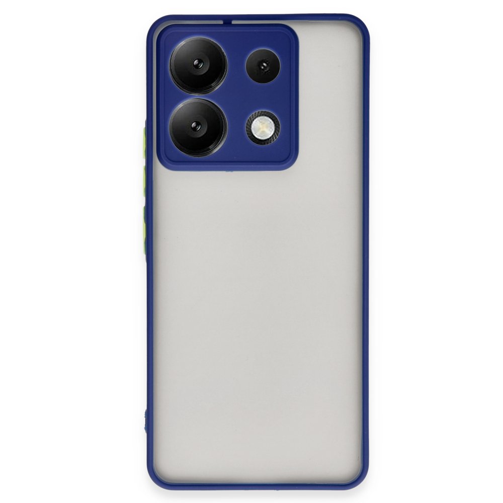 Redmi Note 13 5G Kılıf Montreal Silikon Kapak - Lacivert Redmi Note 13 5G Kılıf Montreal Silikon Kapak - Lacivert
