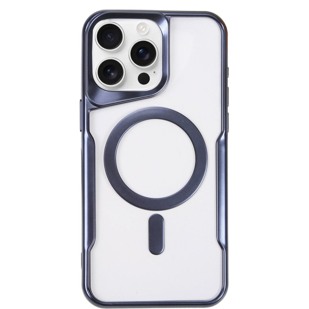  iPhone 14 Pro Max Kılıf Boyi Magsafe Silikon Kapak - Lacivert