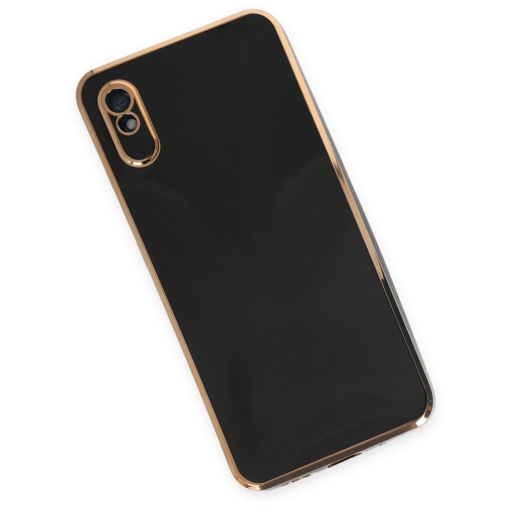 Redmi 9A Kılıf Volet Silikon - Siyah Redmi 9A Kılıf Volet Silikon - Siyah