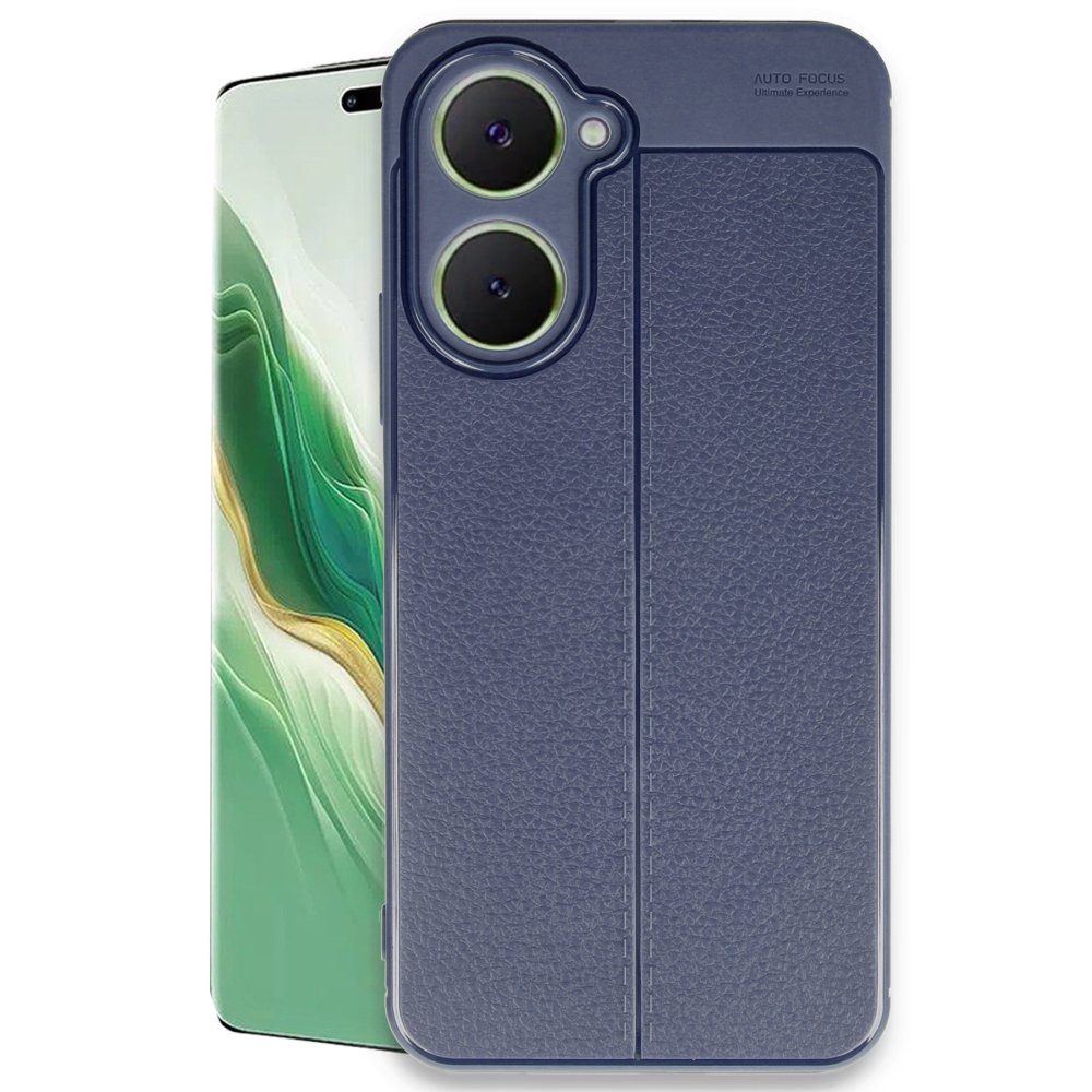 Vivo Y18 Kılıf Auto Focus Kapak - Lacivert Vivo Y18 Kılıf Auto Focus Kapak - Lacivert