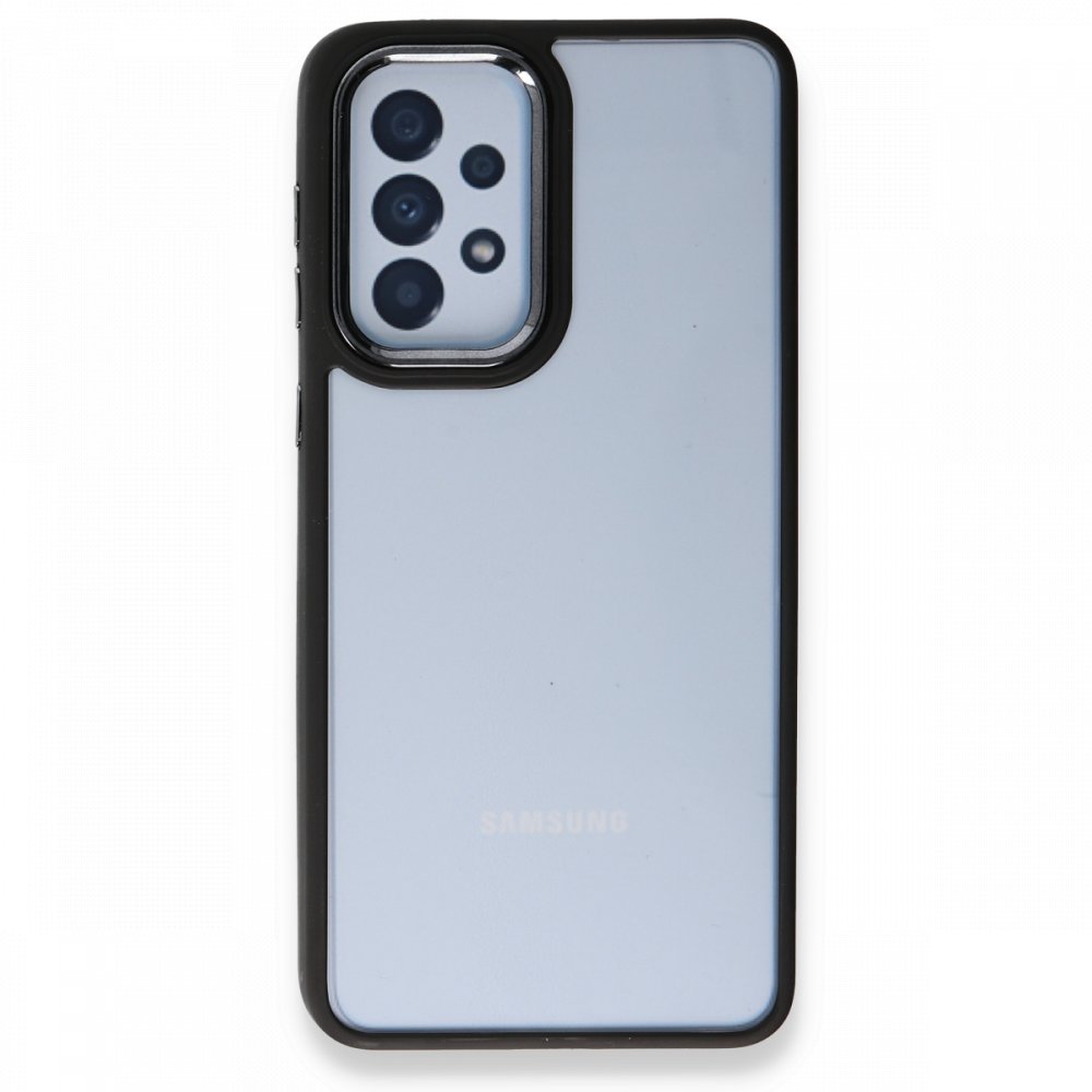  Samsung Galaxy A23 4G Kılıf Dora Kapak - Siyah