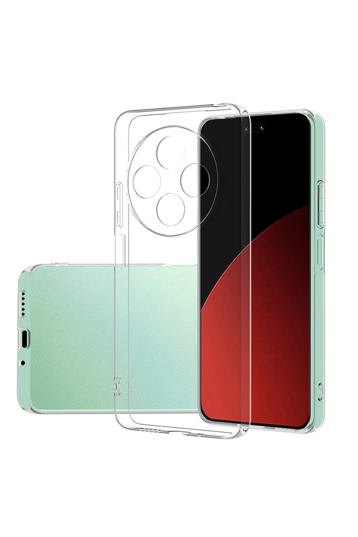 Redmi 14C Kılıf Lüx Şeffaf Silikon Redmi 14C Kılıf Lüx Şeffaf Silikon