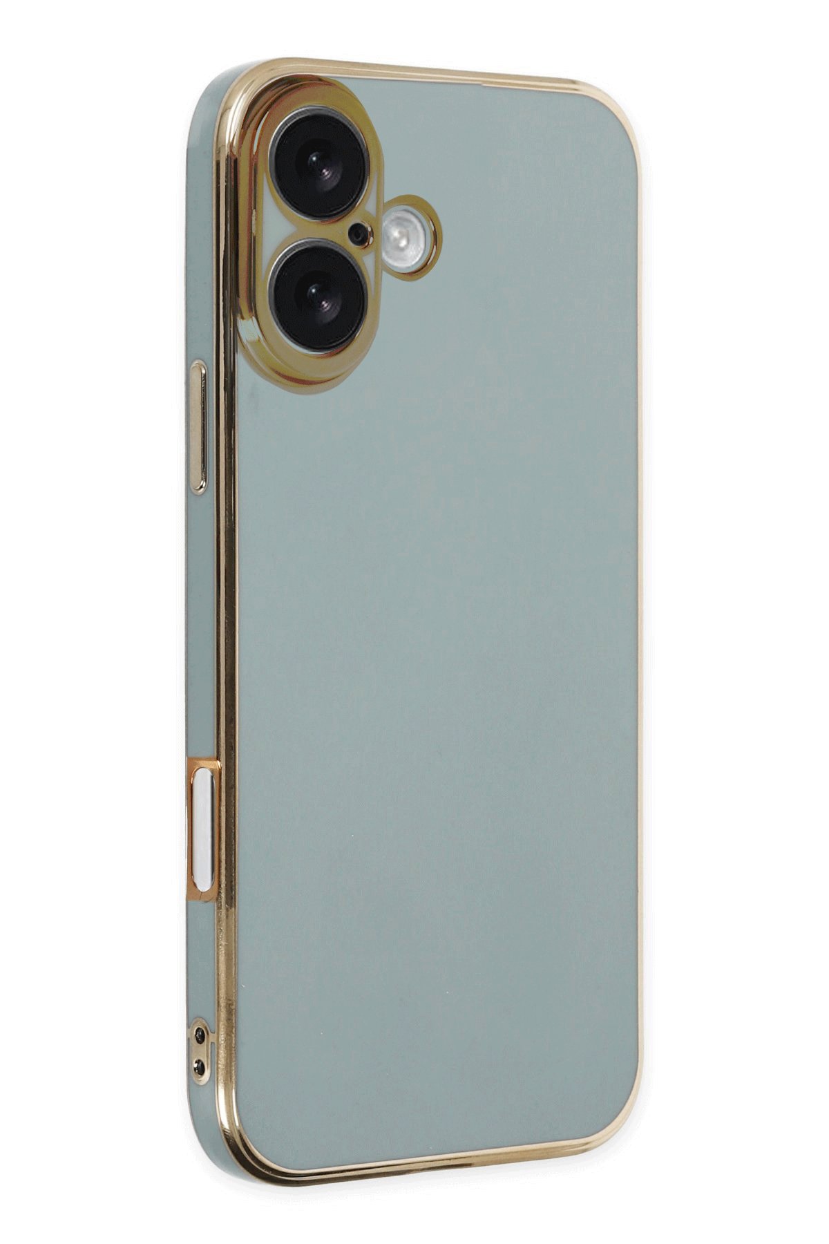  iPhone 16 Kılıf Volet Silikon - Açık Yeşil