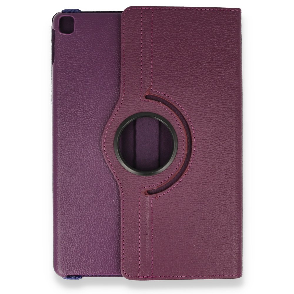  iPad Pro 10.5 Kılıf 360 Tablet Deri Kılıf - Mürdüm