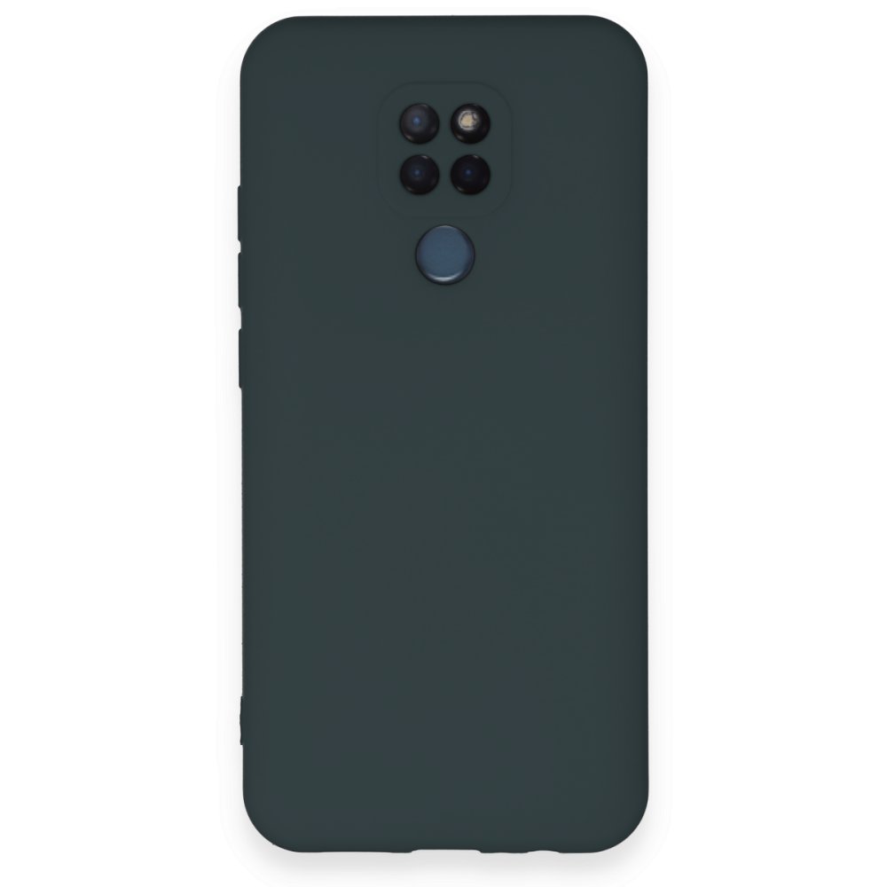  General Mobile GM 20 Kılıf Nano içi Kadife Silikon - Koyu Yeşil