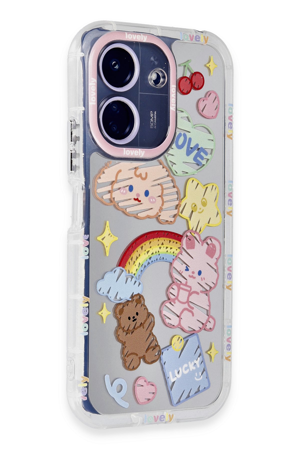  Xiaomi Poco C65 Kılıf Reflexion Desenli Kapak - Desen 4