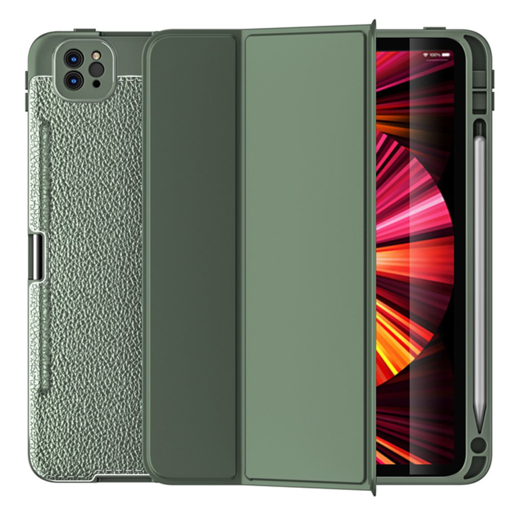  iPad Pro 11 (2020) Kılıf Tablet Focus Silikon - Yeşil
