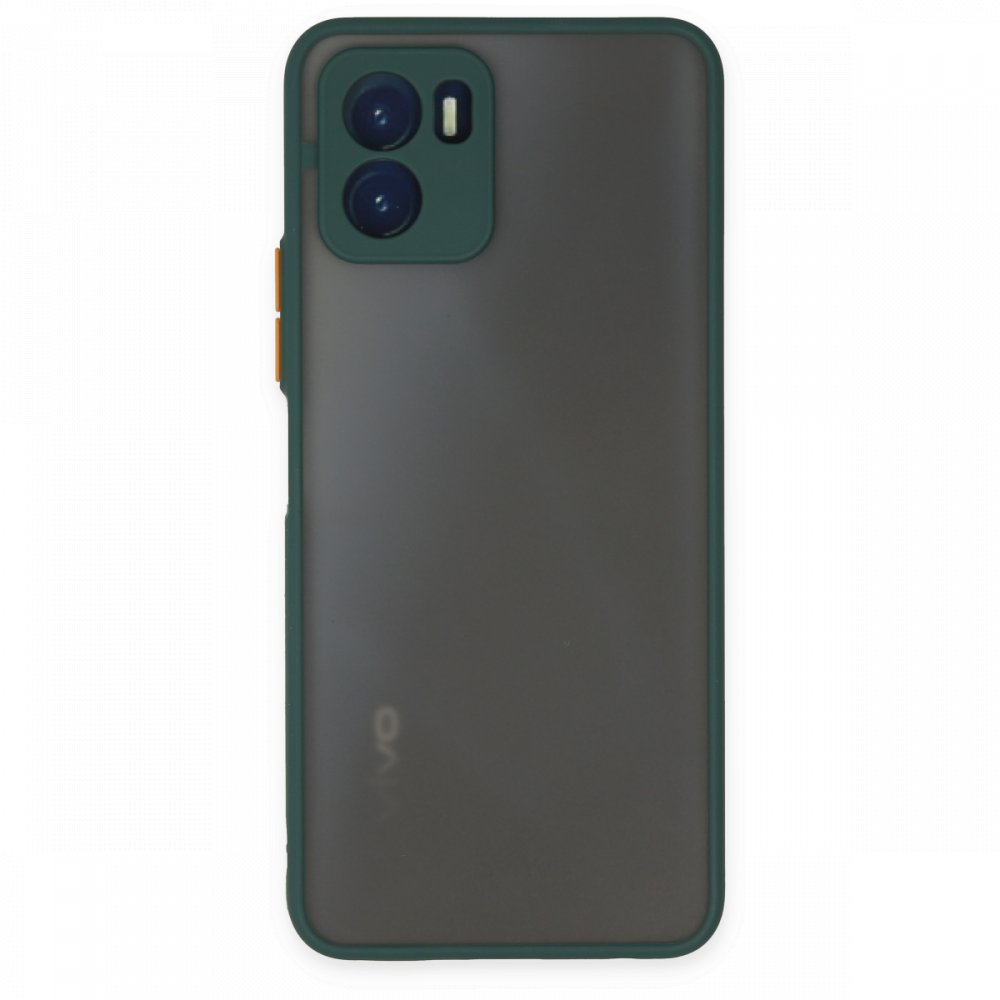  Vivo Y15S Kılıf Montreal Silikon Kapak - Yeşil