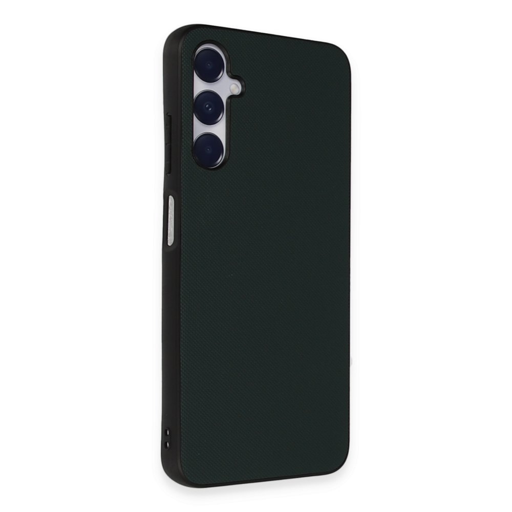  Samsung Galaxy A15 4G Kılıf Taft Kapak - Koyu Yeşil