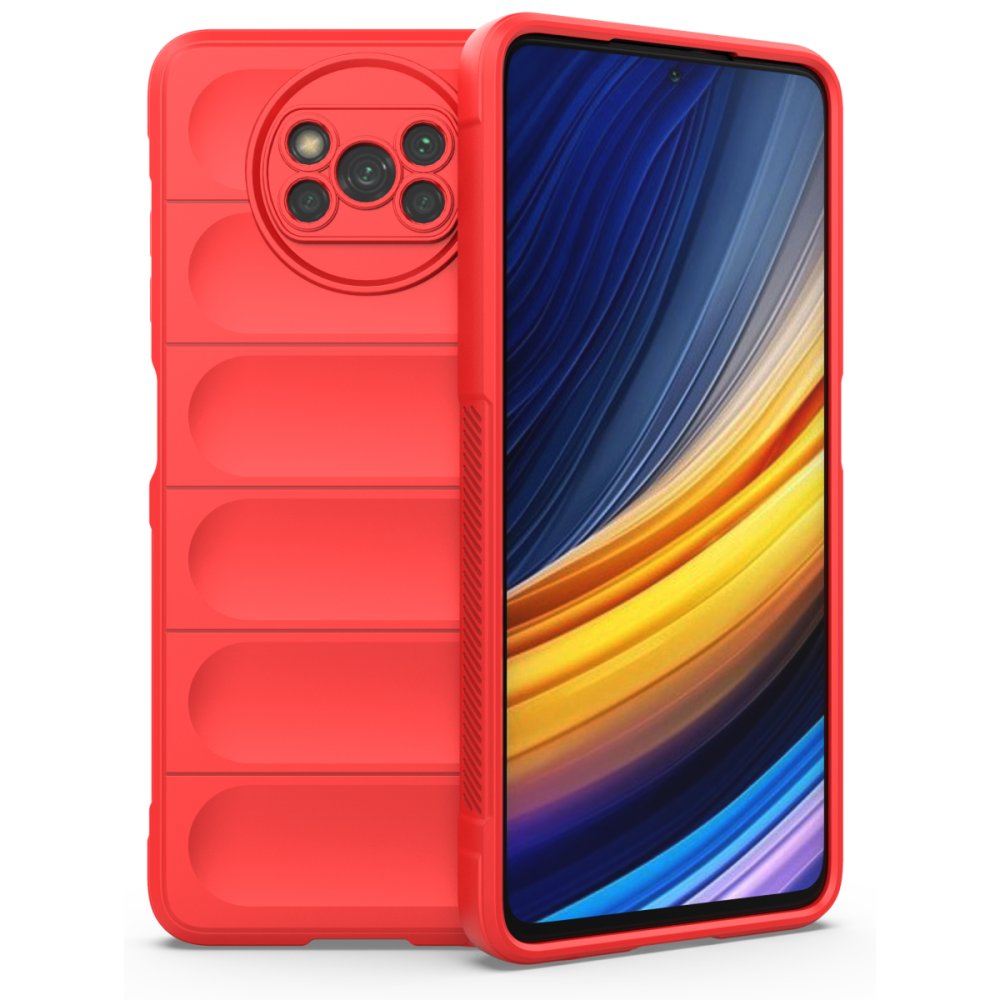 Xiaomi Pocophone X3 Pro Kılıf Optimum Silikon - Kırmızı Xiaomi Pocophone X3 Pro Kılıf Optimum Silikon - Kırmızı