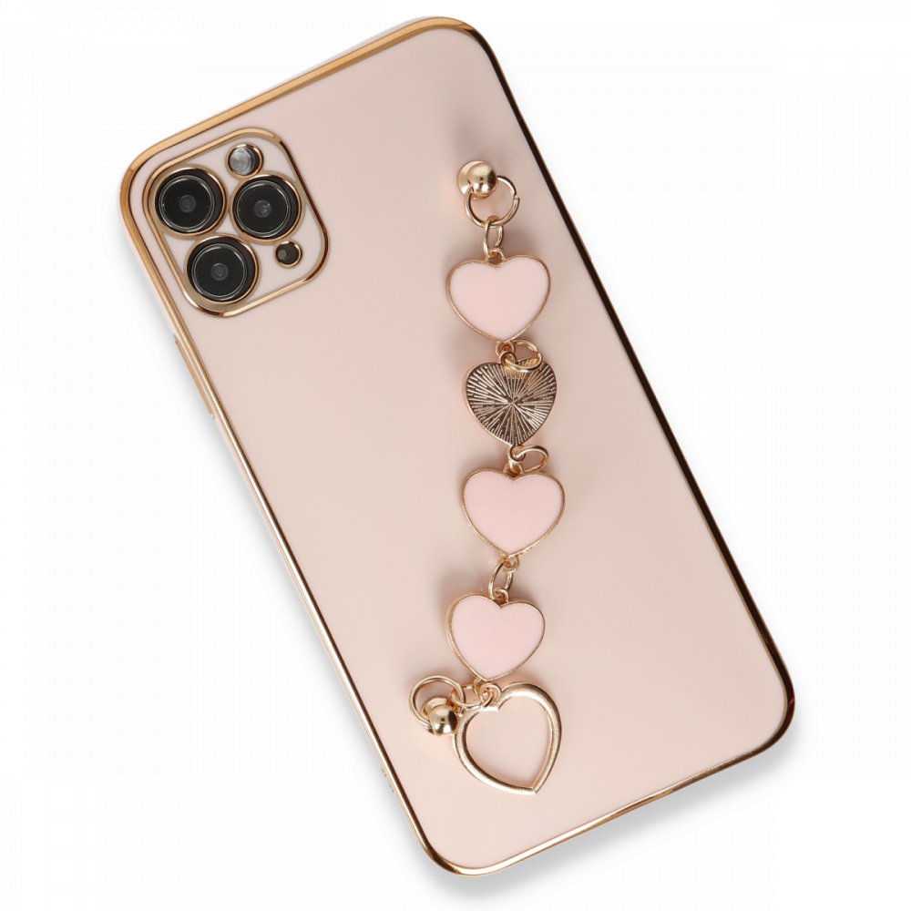  iPhone 11 Pro Kılıf Esila Silikon - Pudra