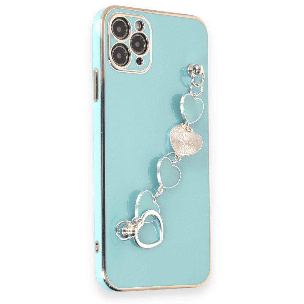  iPhone 11 Pro Kılıf Esila Silikon - Su Yeşili