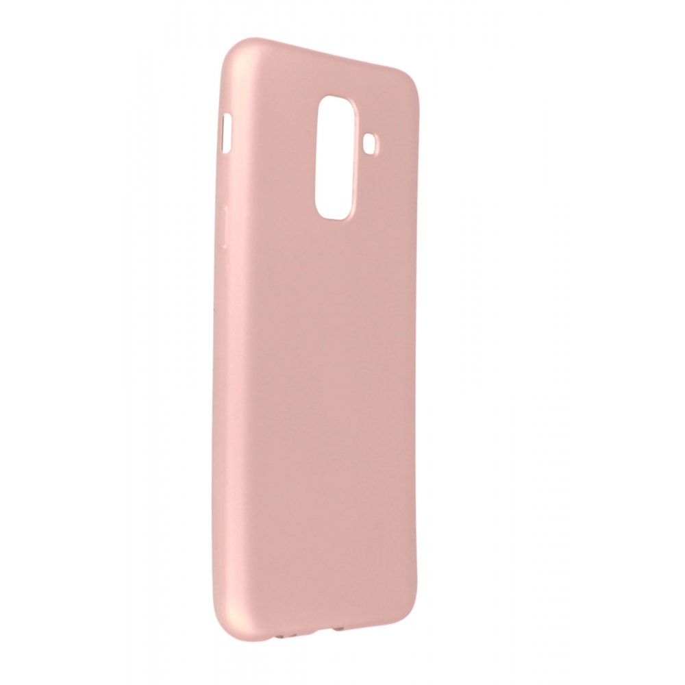  Samsung Galaxy A6 Plus 2018 Kılıf First Silikon - Rose Gold