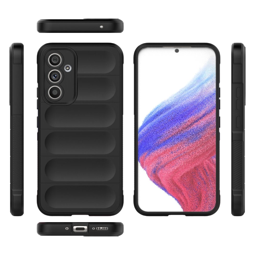  Samsung Galaxy A54 5G Kılıf Optimum Silikon - Siyah