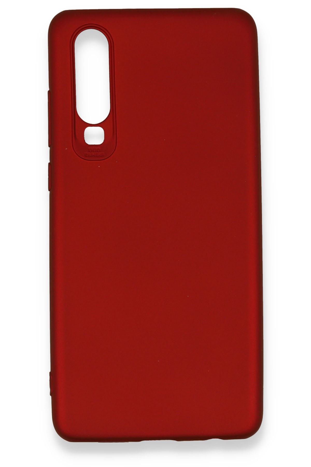 Huawei P30 Kılıf First Silikon - Bordo Huawei P30 Kılıf First Silikon - Bordo