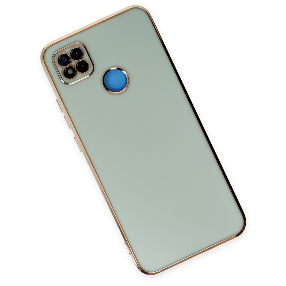 Redmi 9C Kılıf Volet Silikon - Açık Yeşil