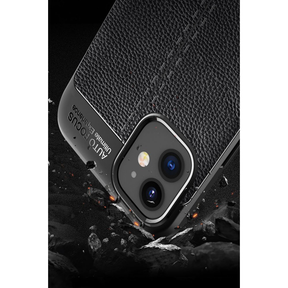 iPhone 12 Mini Kılıf Auto Focus Kapak - Kırmızı iPhone 12 Mini Kılıf Auto Focus Kapak - Kırmızı