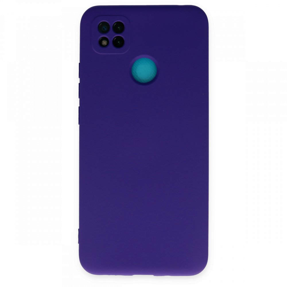 Redmi 9C Kılıf Nano içi Kadife Silikon - Mor
