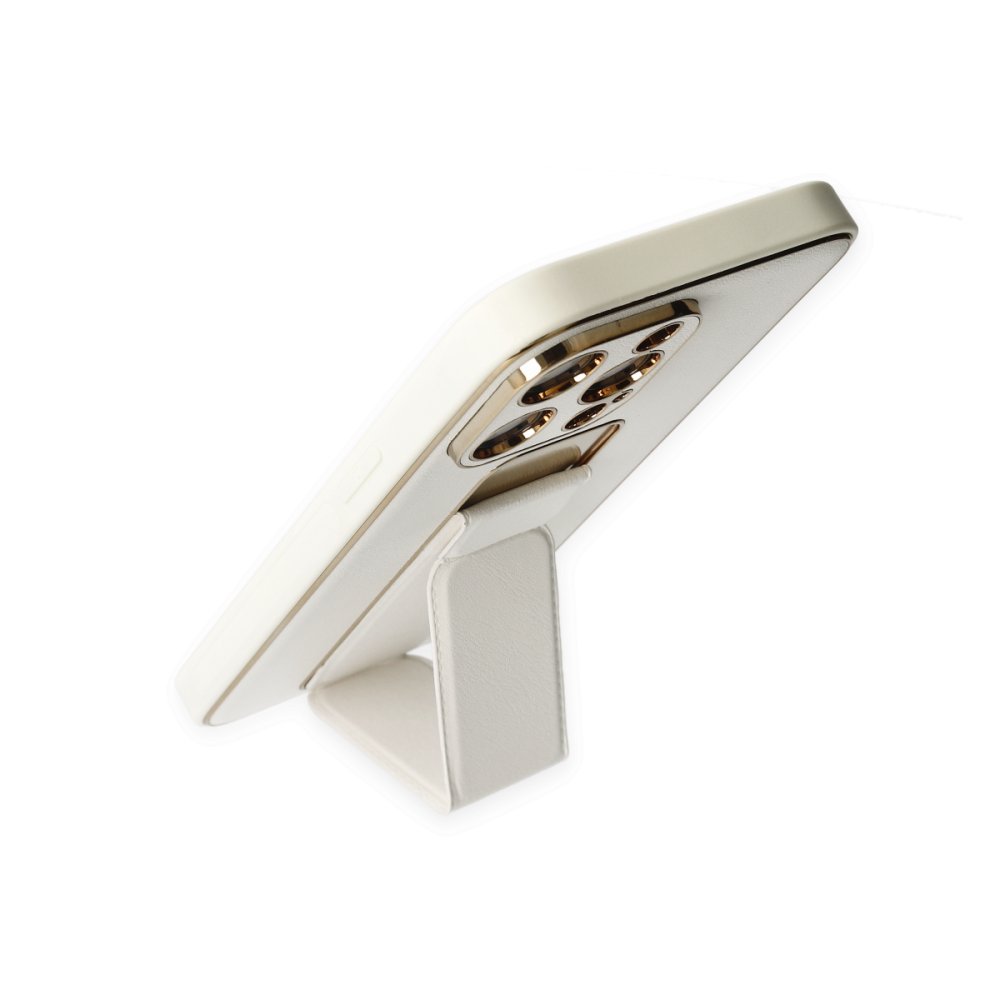 iPhone 13 Pro Kılıf Coco Deri Standlı Kapak - Beyaz iPhone 13 Pro Kılıf Coco Deri Standlı Kapak - Beyaz