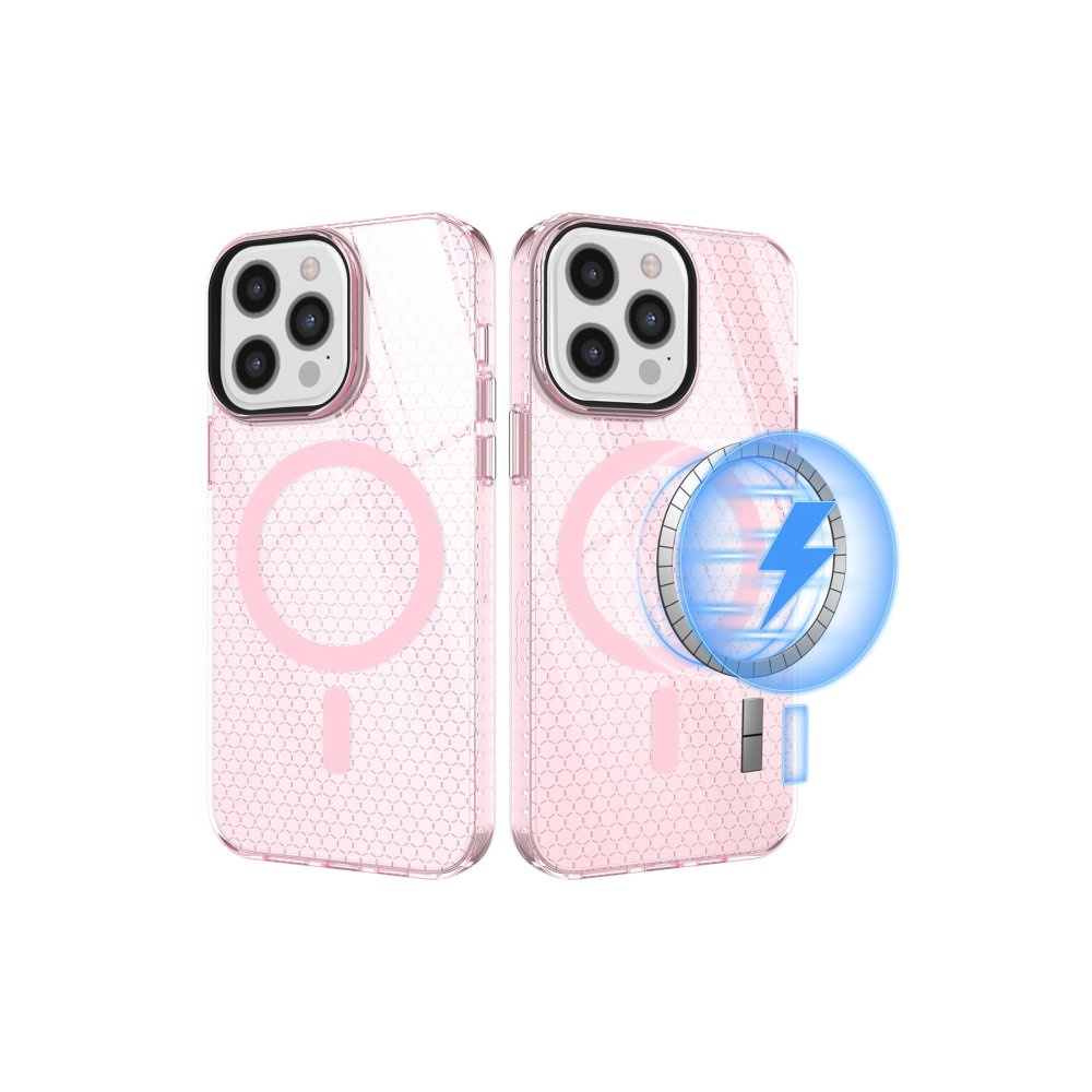  iPhone 12 Pro Max Kılıf Beta Magneticsafe Silikon - Pembe