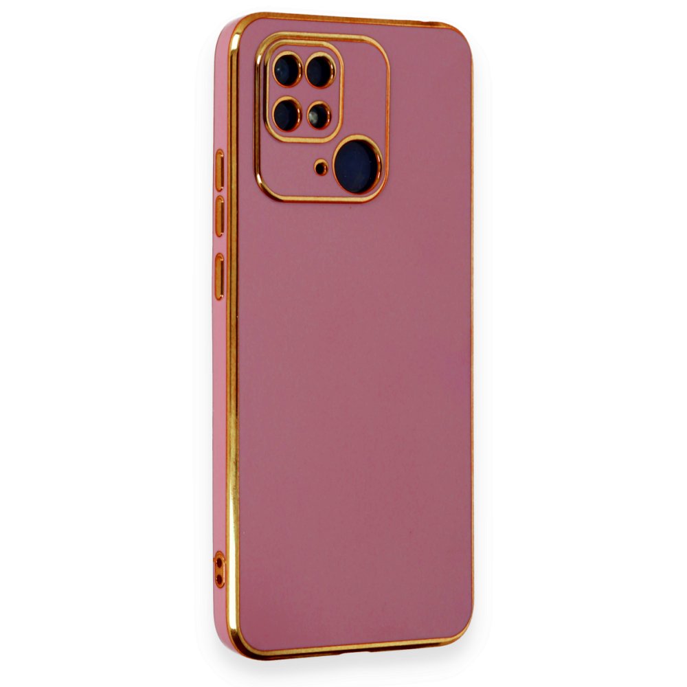 Xiaomi Poco C40 Kılıf Volet Silikon - Kırmızı Xiaomi Poco C40 Kılıf Volet Silikon - Kırmızı
