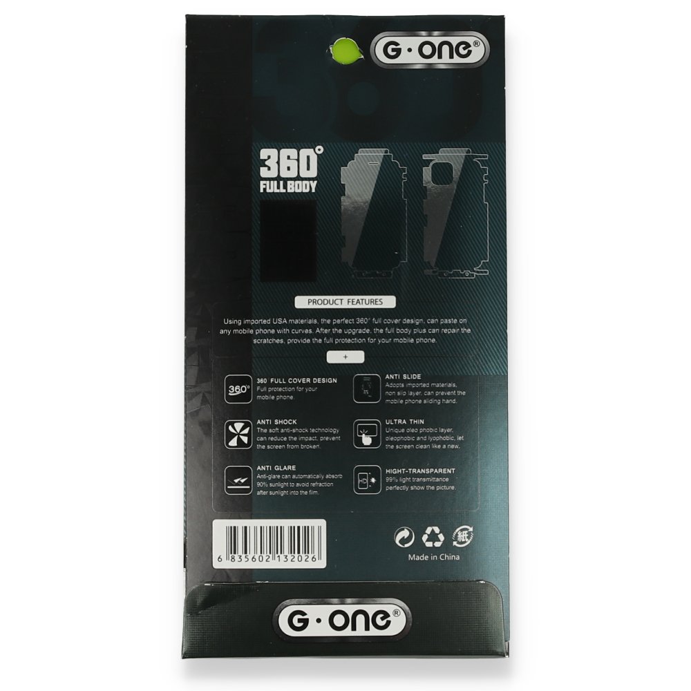 iPhone 12 360 Mat Full Body Arka Koruyucu iPhone 12 360 Mat Full Body Arka Koruyucu