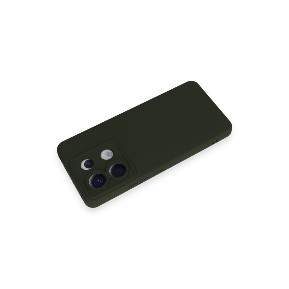 Redmi Note 13 Pro 5G Kılıf Nano içi Kadife Silikon - Koyu Yeşil Redmi Note 13 Pro 5G Kılıf Nano içi Kadife Silikon - Koyu Yeşil