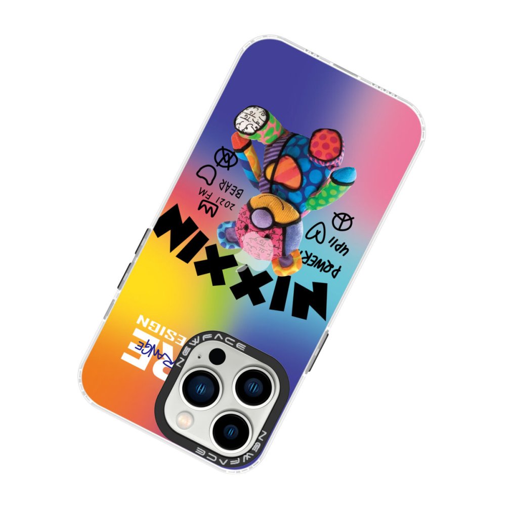  iPhone 14 Pro Max Kılıf Estoril Desenli Kapak - Estoril - 11
