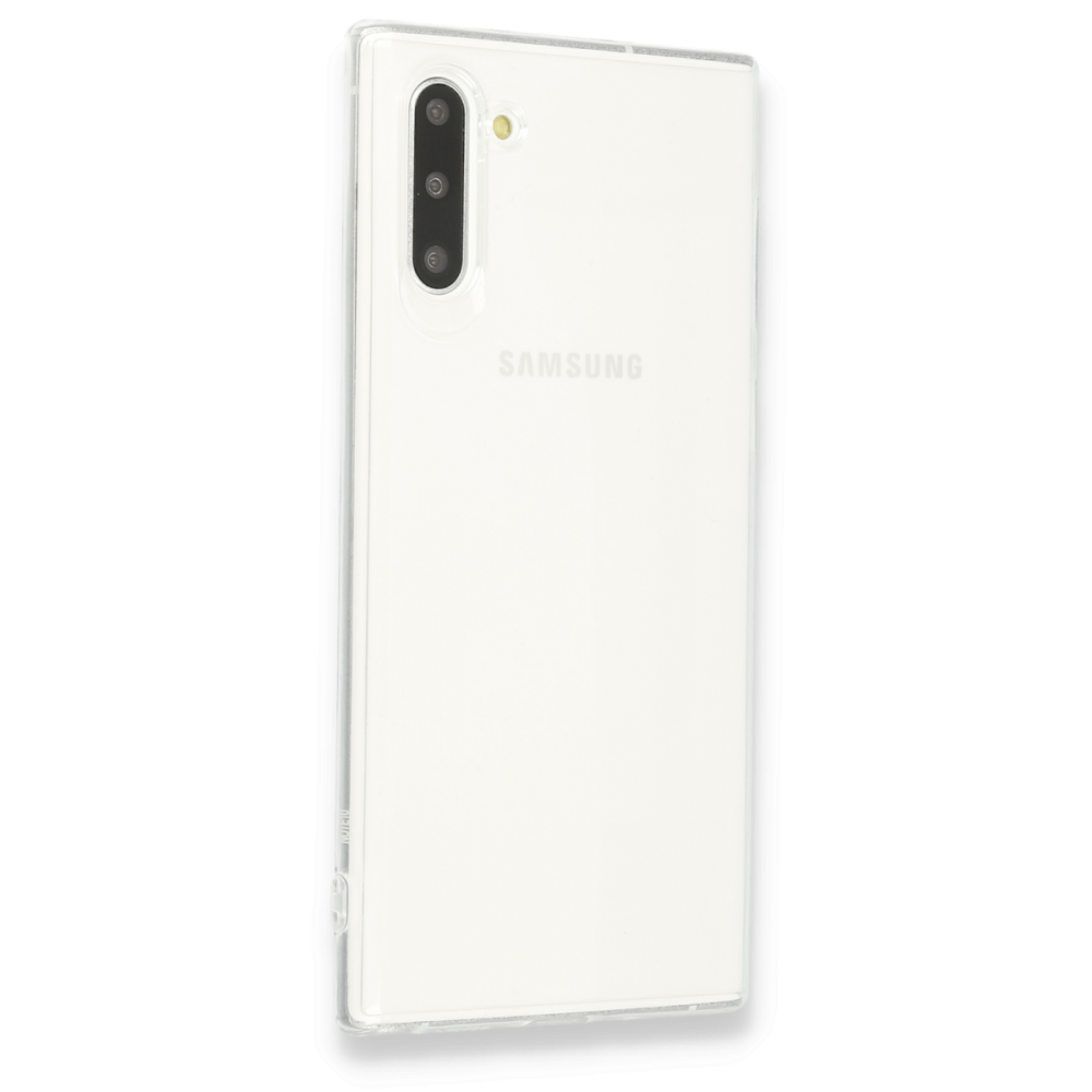  Samsung Galaxy Note 10 Kılıf Lüx Şeffaf Silikon