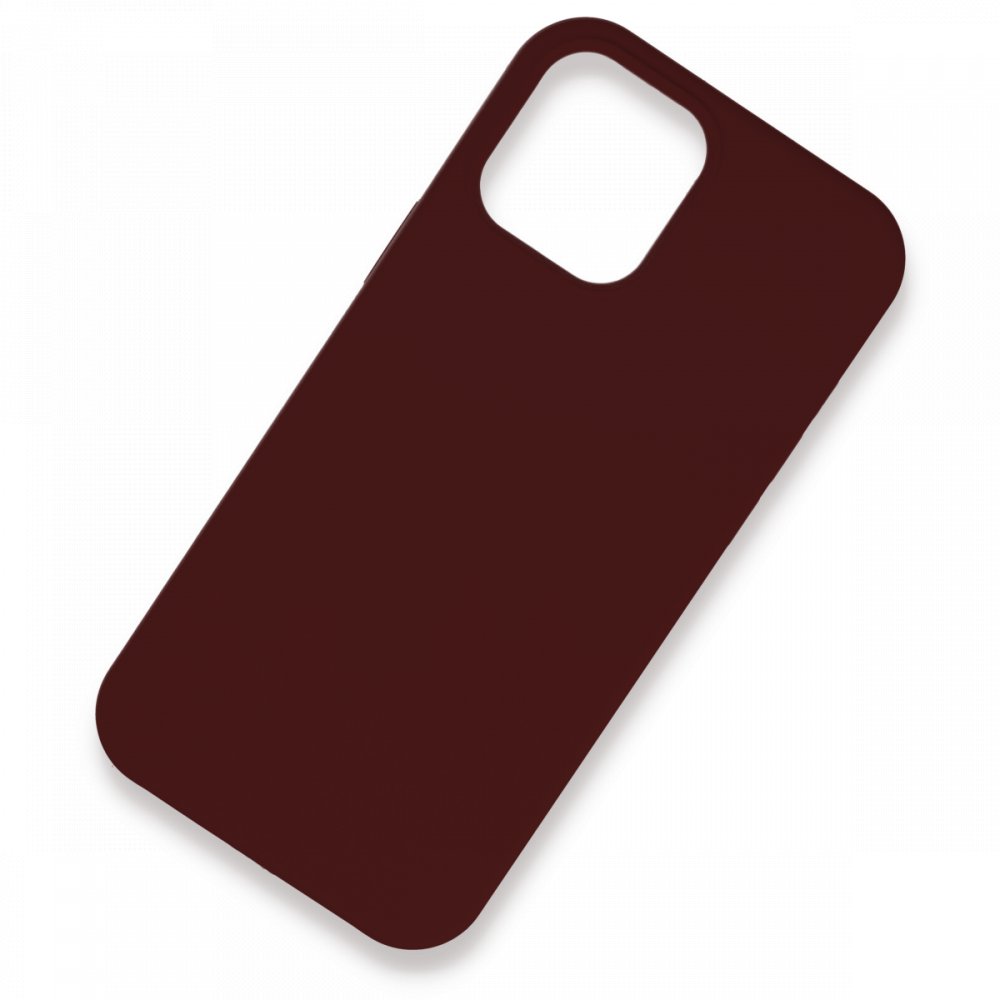  iPhone 12 Pro Kılıf Lansman Legant Silikon - Bordo